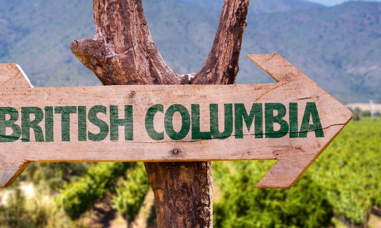 image of sign pointing to British Columbia